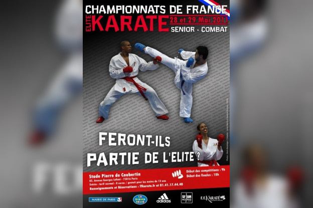 Championnats de France, Karaté combat, Stade Pierre de Coubertin