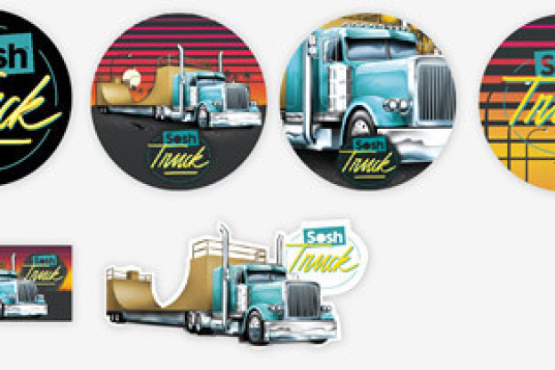 SoshTruck - Stickers
