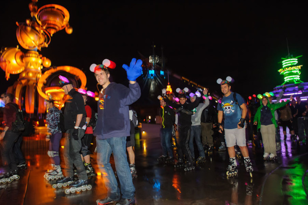 200 rollers à Disneyland Paris