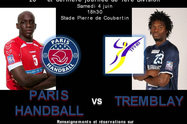 Handball, Paris, Tremblay, Championnat de France