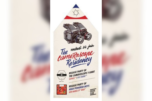 The CameRoscope, High Powered Boys, Para One, Julio Bashmore, No Surrender, Social Club