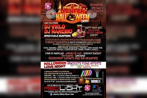 Grande Soirée Halloween LOVE NIGHT 