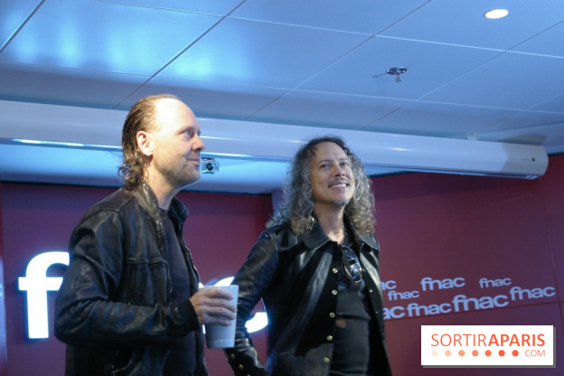 Metallica à la Fnac des Ternes