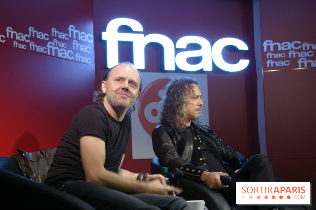 Metallica à la Fnac des Ternes