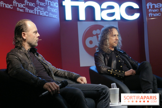 Metallica à la Fnac des Ternes