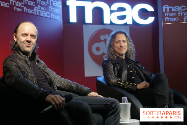 Metallica à la Fnac des Ternes