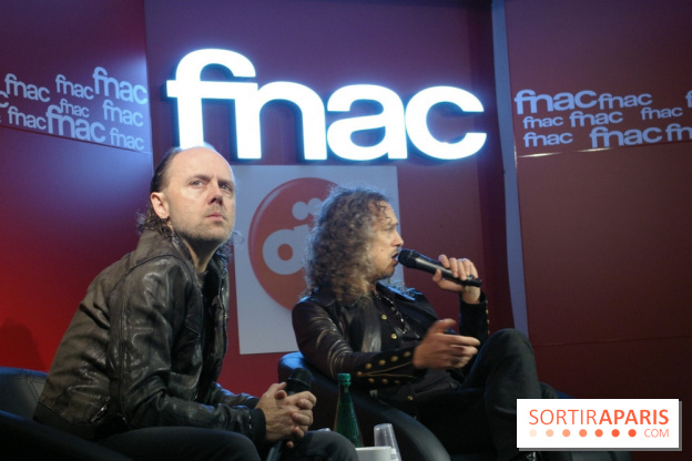 Metallica à la Fnac des Ternes
