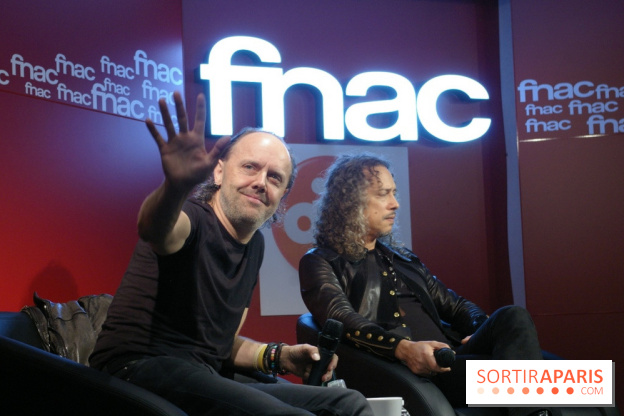 Metallica à la Fnac des Ternes