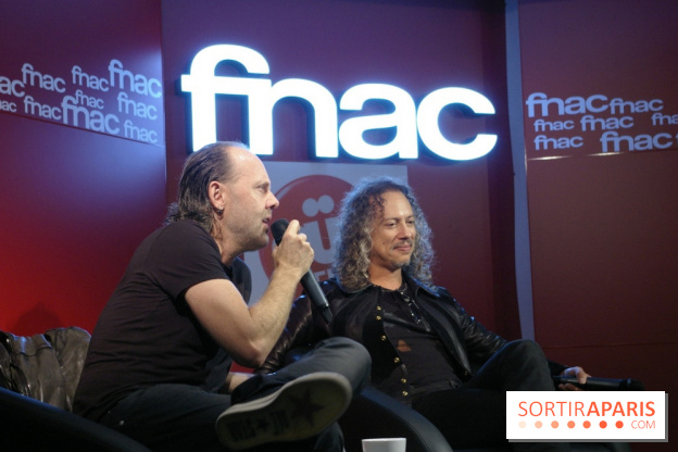 Metallica à la Fnac des Ternes