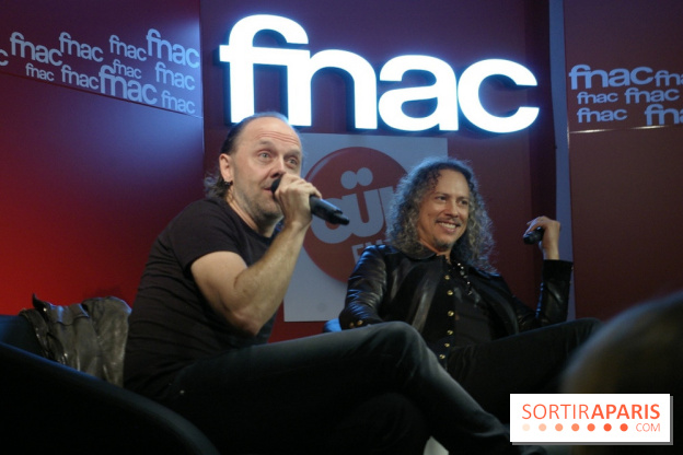 Metallica à la Fnac des Ternes