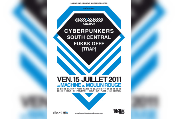 Cyberpunkers & Friends, la machine, soirée