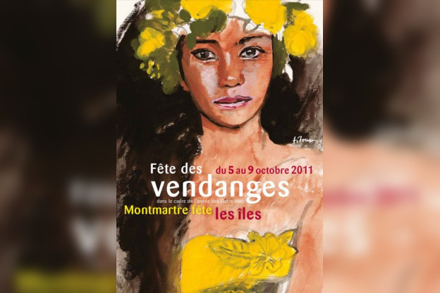 Affiche, Fête des vendanges de Montmartre, 2011