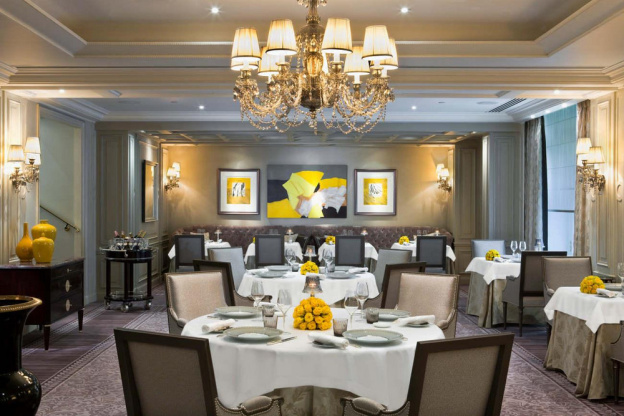 Réveillon du Nouvel An 2013-2014 aà l'Abeille, restaurant du Shangri La Hôtel