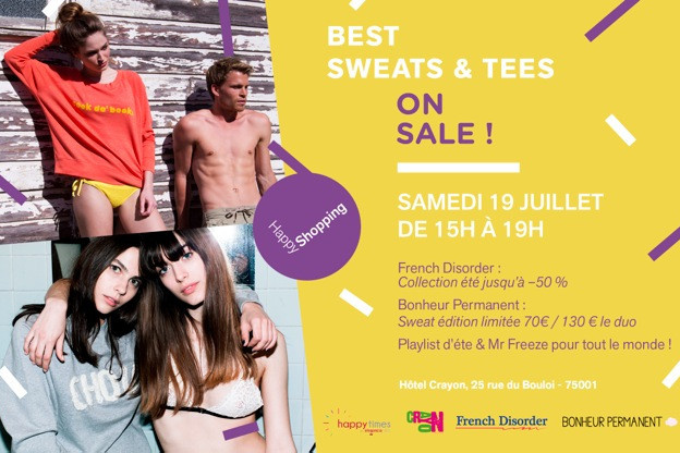 Happy Shopping à L'Hôtel Crayon