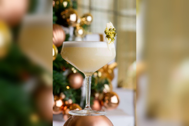 Merry cocktail time au bar de l'hôtel Vernet