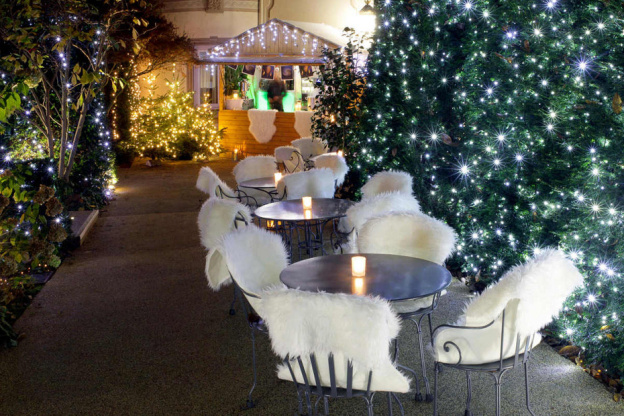 Terrasse d'hiver à l'Hôtel Renaissance Le Parc Trocadéro