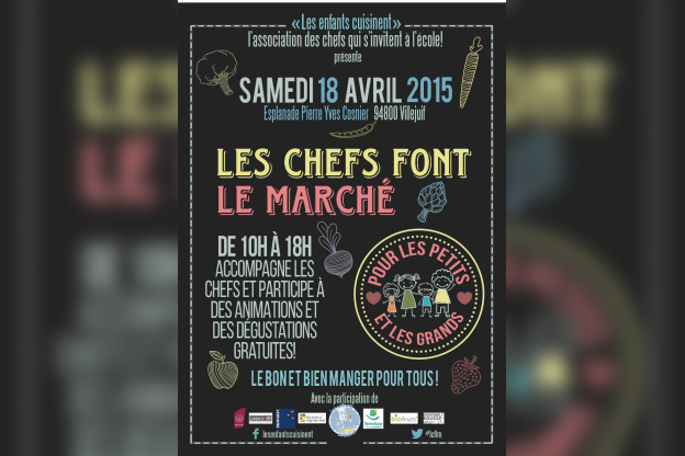 Les chefs font leur marché à Villejuif