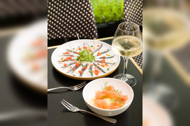 La carte à tapas de l'Absinthe