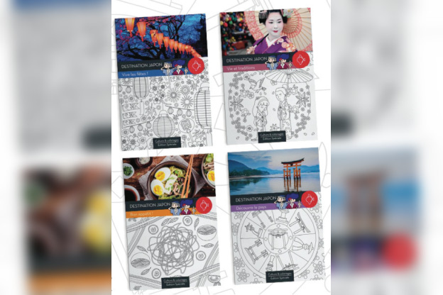 Cahier culture et coloriages offert aux enfants chez Matsuri