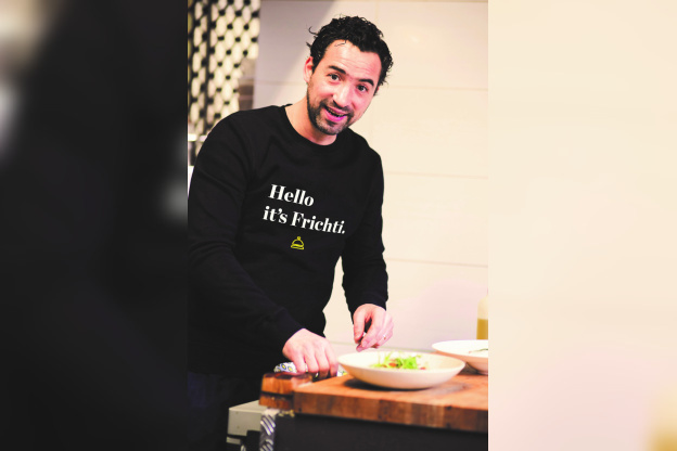 Le Top chef Pierre Augé signe un menu chez Frichti