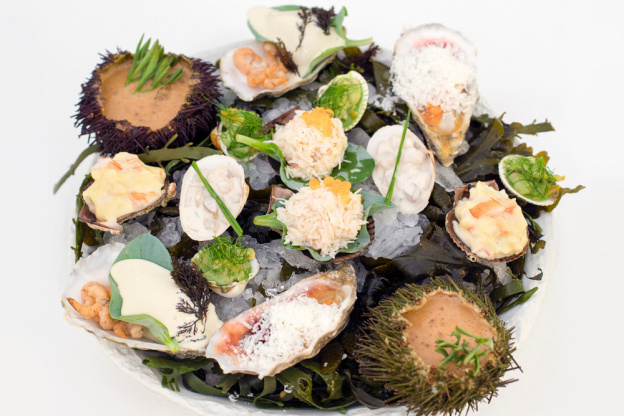 Coquillages et crustacés sont au rendez-vous chez Gaya