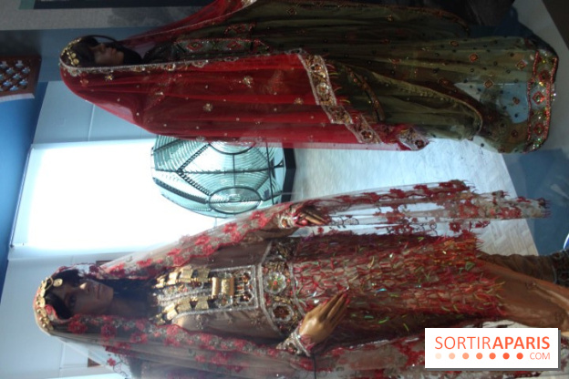 exposition Oman et la Mer - détail : habit traditionnel