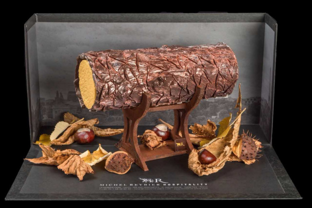 Bûche Noël 2017 La Réserve Paris