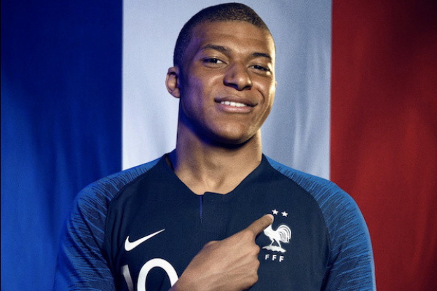Maillot 2 étoiles Equipe de France