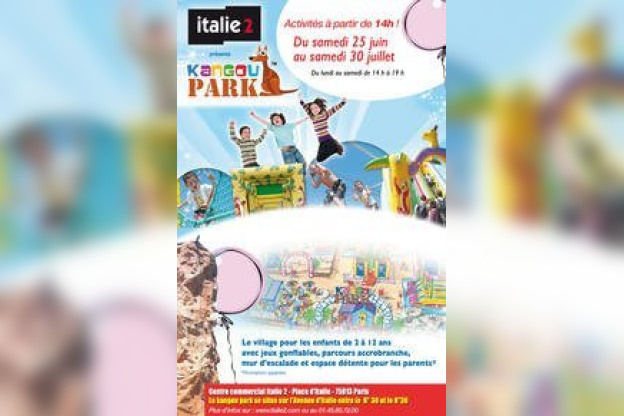 it plage, kangoo park, animations enfant, italie 2