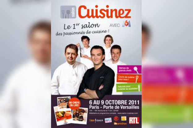 salon cuisinez 2011, cuisinez avec les chefs, m6