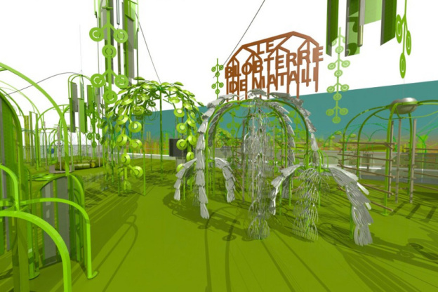 Centre Pompidou, Blobterre, Matali Crasset