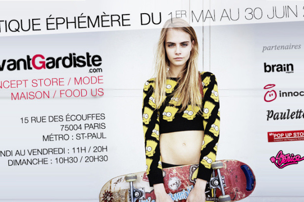 Pop Up Store l'Avant Gardiste