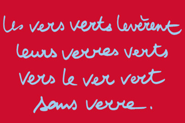 Nicolas, Les Virelangues