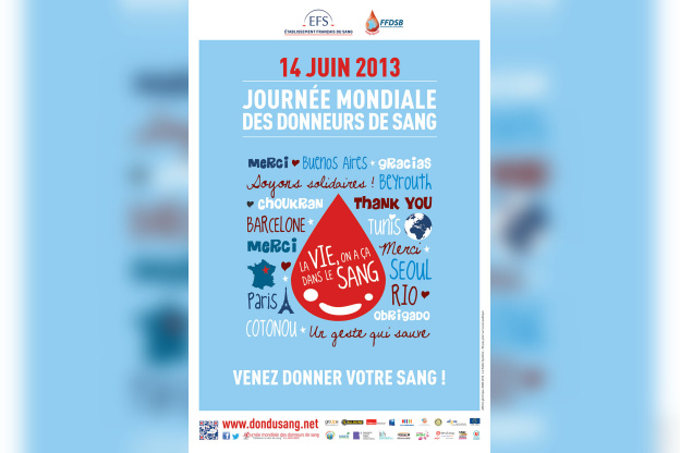 Journée mondiale des donneurs du sang