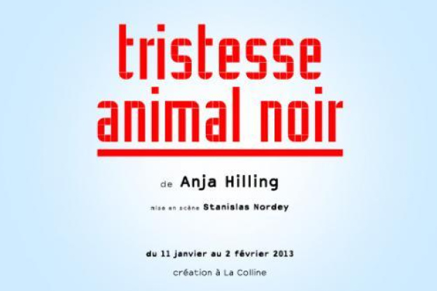 tristesse animal noir