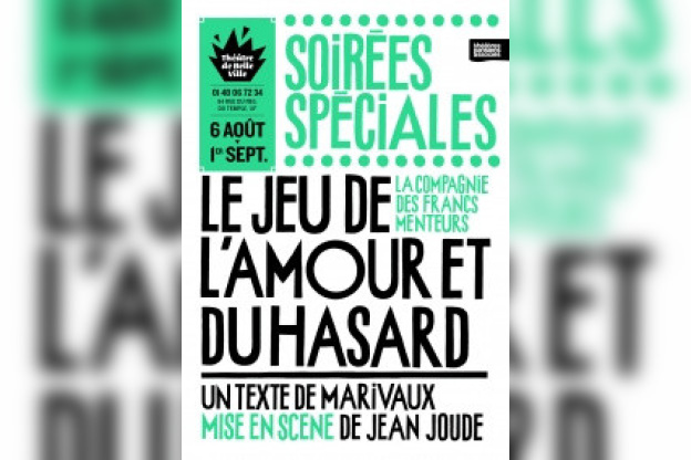 le jeu de l'amour et du hasard belleville