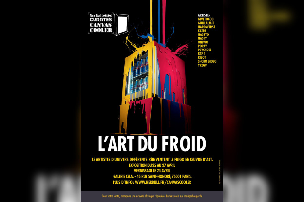 Canvas Cooler du Red Bull Curates