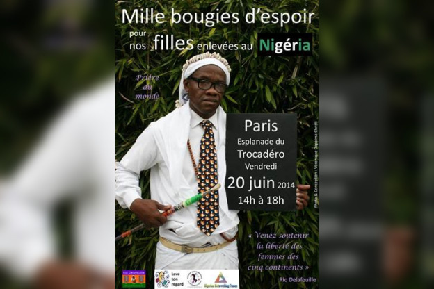 mille bougies d'espoir, Place du Trocadéro