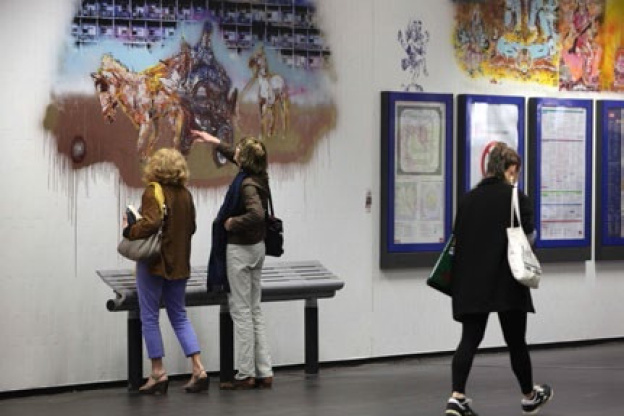 Art Résidence à la Gare du Nord