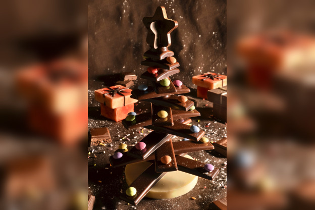  atelier Sapin en chocolat au Musée Gourmand du Chocolat