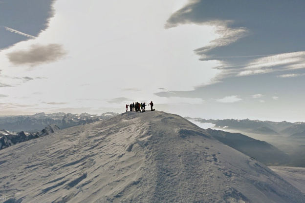 Sommet du Mont-Blanc, Image Google Street View