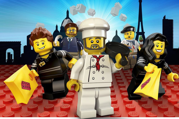 Paris en LEGO® au LEGO® Store du Forum des Halles