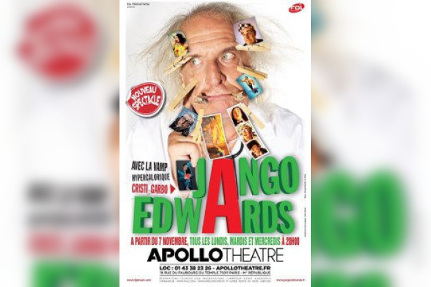 Jango Edwards, unchained clown à l'Apollo Théâtre