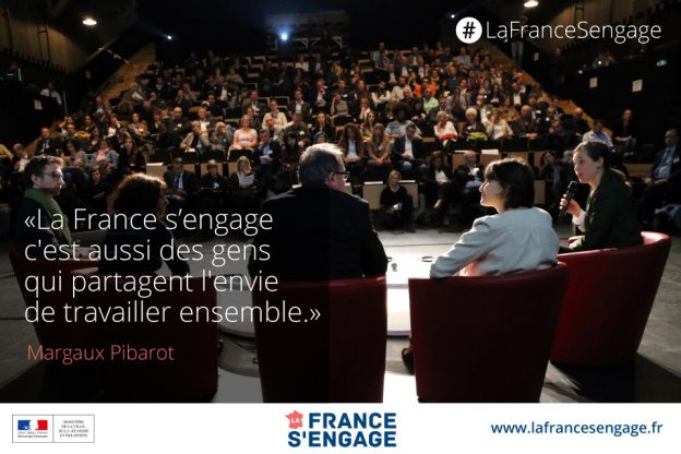 La France s’engage, le forum au Carreau du Temple