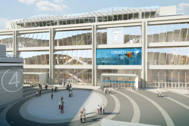 Le Parc des Expos - Paris Porte de Versailles a un nouveau centre des congrès