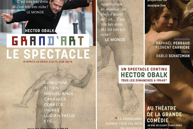 Grand'Art / La fin de Michel Ange au Théâtre de la Grande Comédie