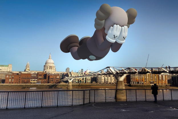 Nuit Blanche 2020 dans les rues : les companions de Kaws en réalité augmentée