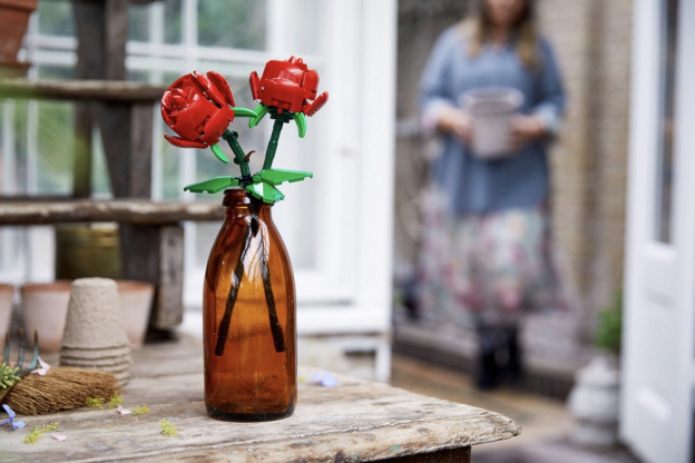 Saint-Valentin 2021 originale : des bouquets de fleurs en LEGO 