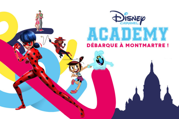 Disney Channel organise un jeu de piste gratuit à Montmartre avec Ladybug, Zed, Carmen et Molly