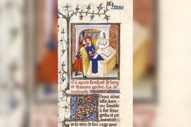 exposition Art d'Aimer BNF, Boccace, Les cleres femmes,  manuscrit, début XVème siècle.